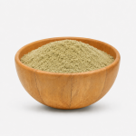 Ground green coffee beans